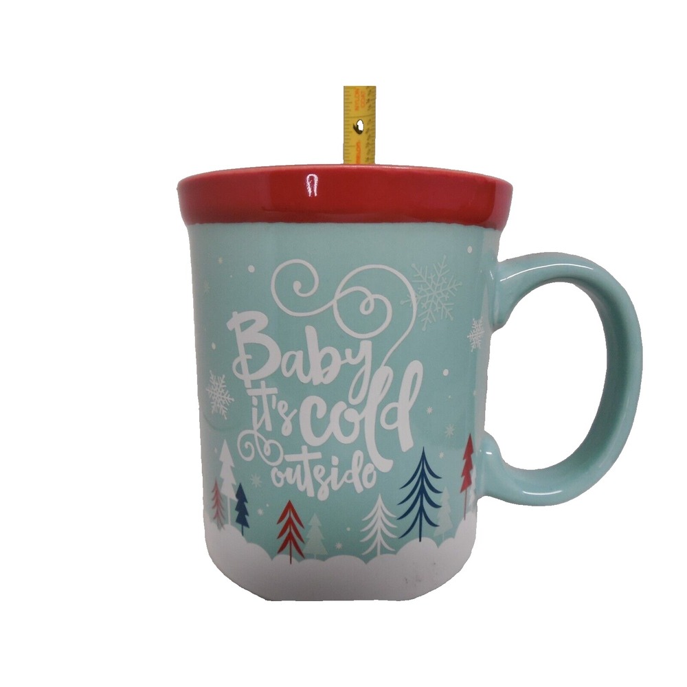 Design Pac Coffee Mug "Baby It's Cold Outside" Coffee /Hot Chocolate Mug 16 oz